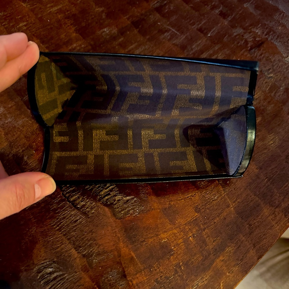 FENDI Eye Glasses Case | Black